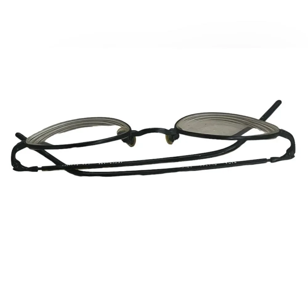 BADA Rare Vintage BL 1744 5BLK Black & Brown Metal Frame Glasses - Picture 7 of 9